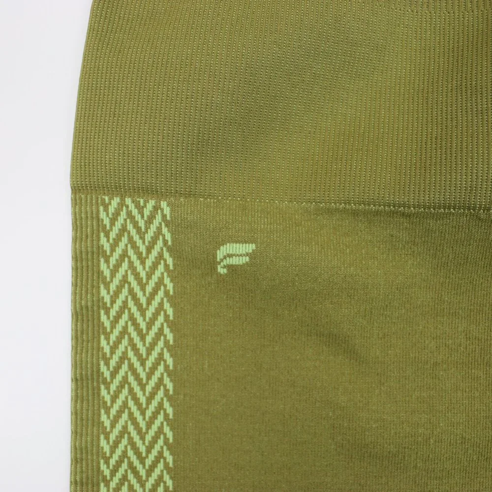 Fabletics Womens XS High-Waisted Seamless Check Colorblock Leggings - Picture 4 of 5
